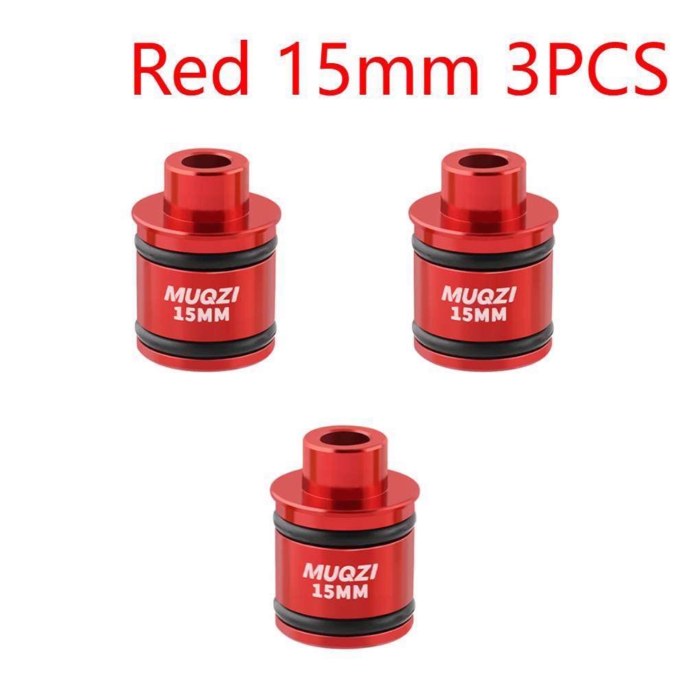 3-10PCS Aluminum Alloy Bike Hub Thru Axle Adapter Quick Release Stable Bike Hub Converter Bike Thru Axle Quick Release Adapter