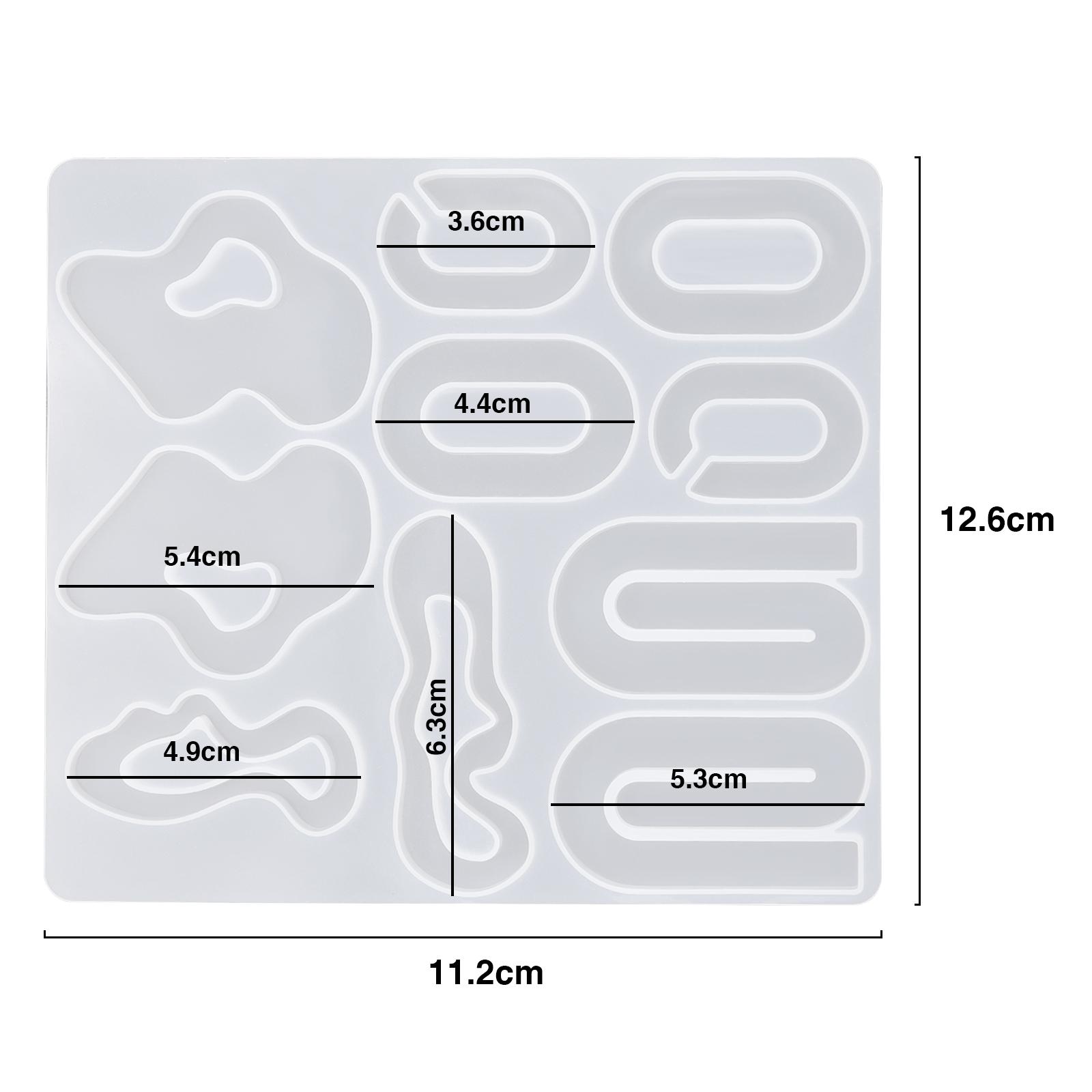

Геометричні сережки, кулон, силіконова форма, кругла форма з епоксидної смоли для прикрас своїми руками, брелок, намисто, підвіски, вироби з епоксидної смоли.