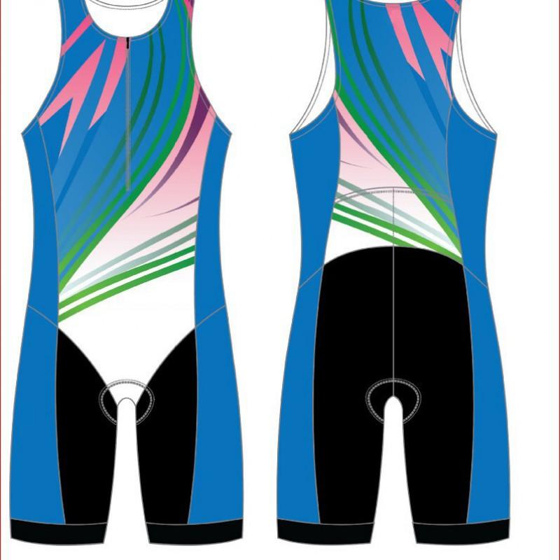 Mens Cycling Suit Mountain Road Biking Triathlon Quick-Dry Compression Full-Body Performance Wear