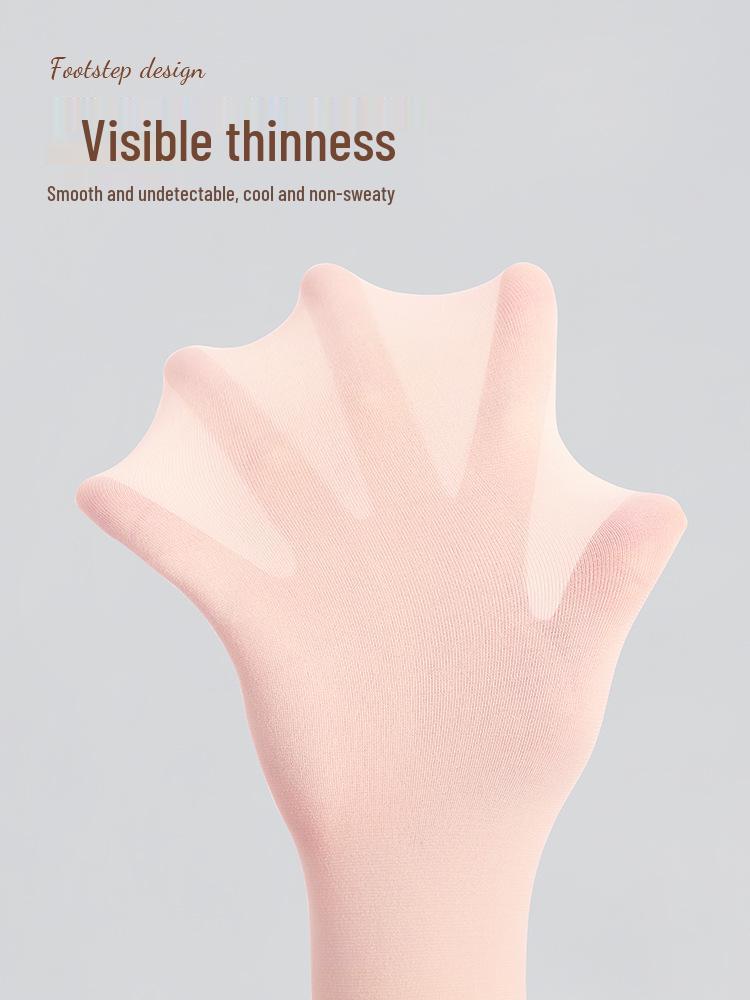 Children's Ballet Practice Footed Tights - 60D Thin Style Dance Socks for Girls