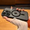 Luxury Magsafe Wireless Charge Phone Case For iPhone 11 12 13 14 15 Pro Max Plus Magnetic Bumper Transparent Cases Cover