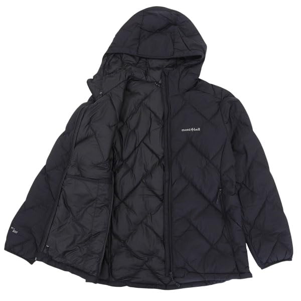 Neige Down Parka Cold Weather 1101674 [Montbell] Women's Outerwear, Gear, Mountaineering, (Black (BK) / S)