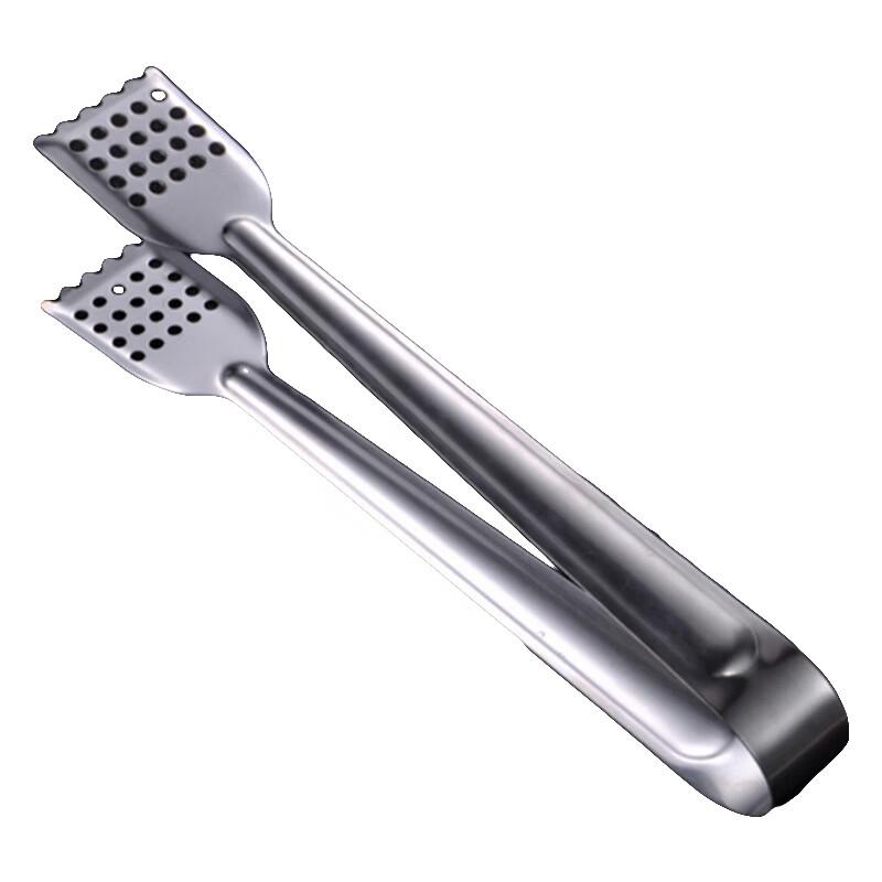 Abdo 12-inch Stainless Steel Food Tongs - 3 Piece Set