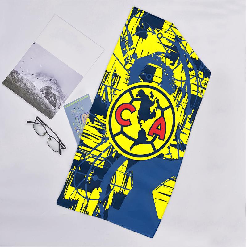 Club Amrica Fashion Beach Towel: Ideal for Summer Adventures Soft, Absorbent and Quick Drying Suitable for Swimming and Bathing
