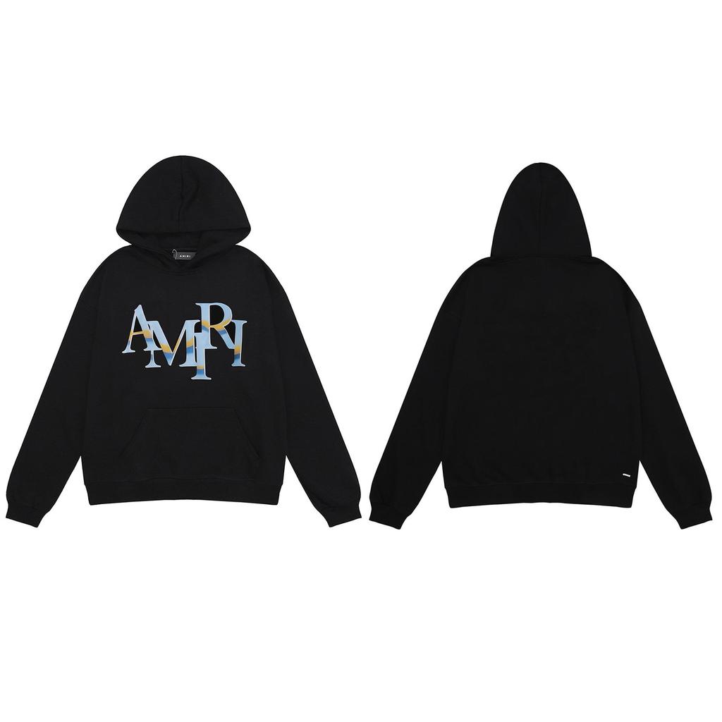 25S Trendy Brand Heavyweight Cotton Terry Hoodie with Letter Print