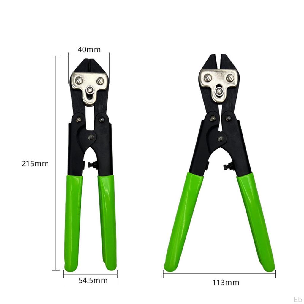 Fishing Pliers Cord Cutter Carbon Steel Hand Tool Multipurpose Crimping Wire Rope Crimper for