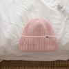 Large Head Circumference Thick Line Knitted Hat Men's Winter Thickened Warm Woolen Hat Simple Pullover Hat Cold Hat Women's Face Small