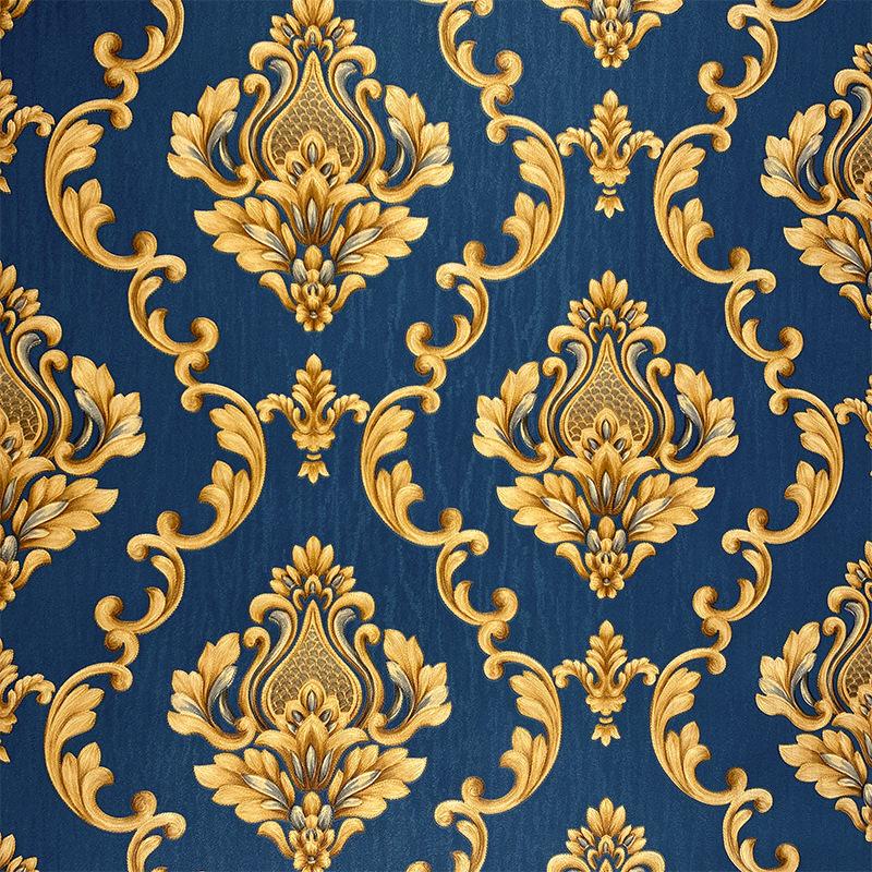 9 Style Luxury 3D Damask Vinyl Wallpaper Bedroom Living Room Red Floral Wallpapers Roll Ktv