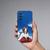 Anime S-ShamanS K-King Phone Case For Samsung Galaxy A73,A21s,A22,A31,A52,A53,A71,A41Soft Black Shell