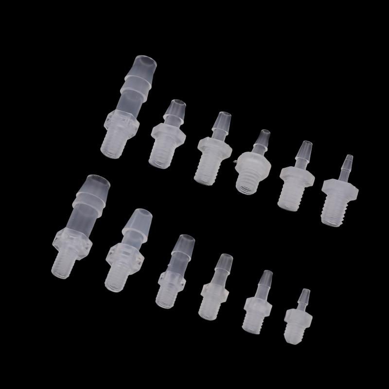 Joint Parts Air Valve Pipe Dispensing Glue Subpackaging Connector Hose Joint Adapter Pp Plastic
