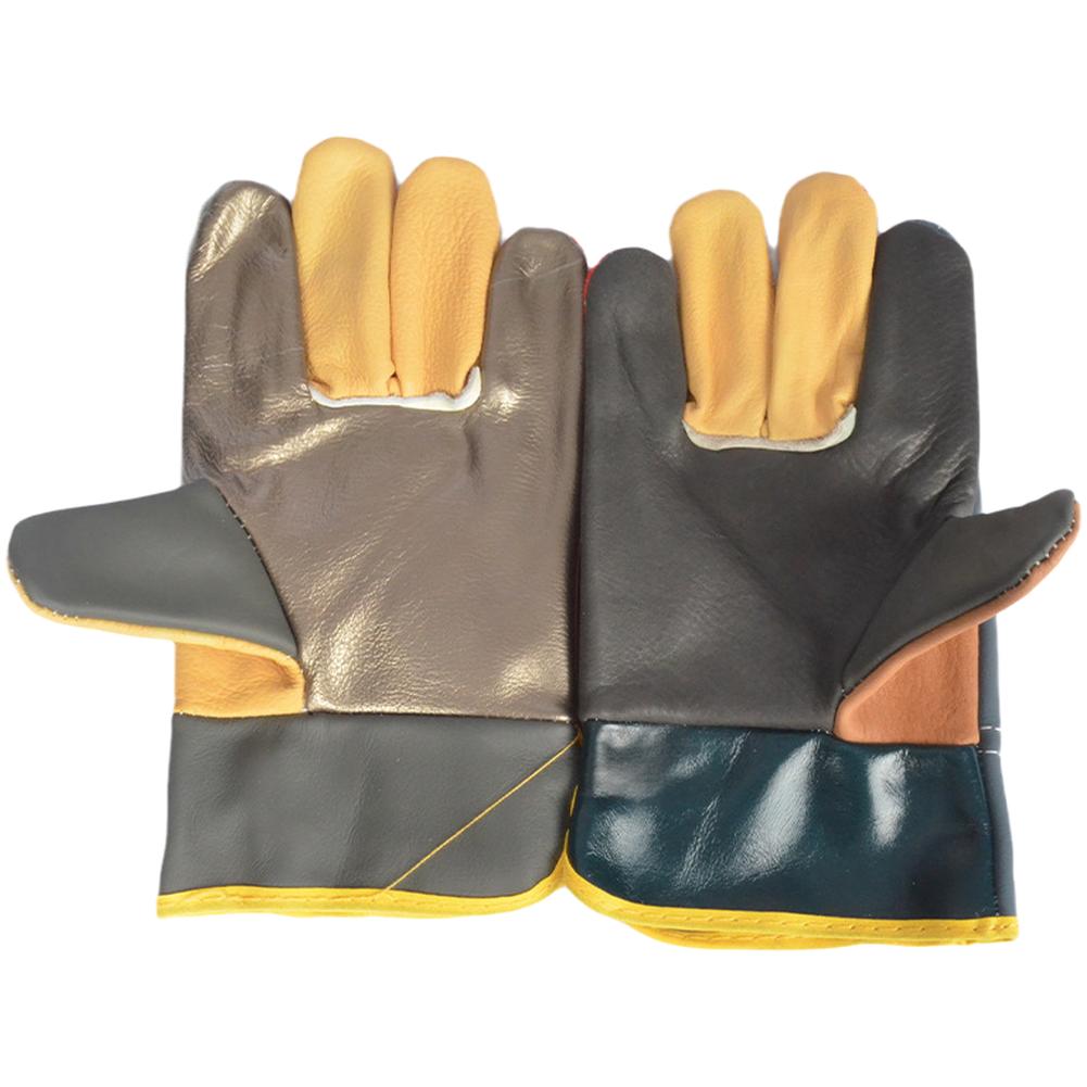 Welding Gloves Wear-resistant Welding Heat Resistant Long-lasting Work Gloves For Welding, Mechanical Repairs, Foundry Work
