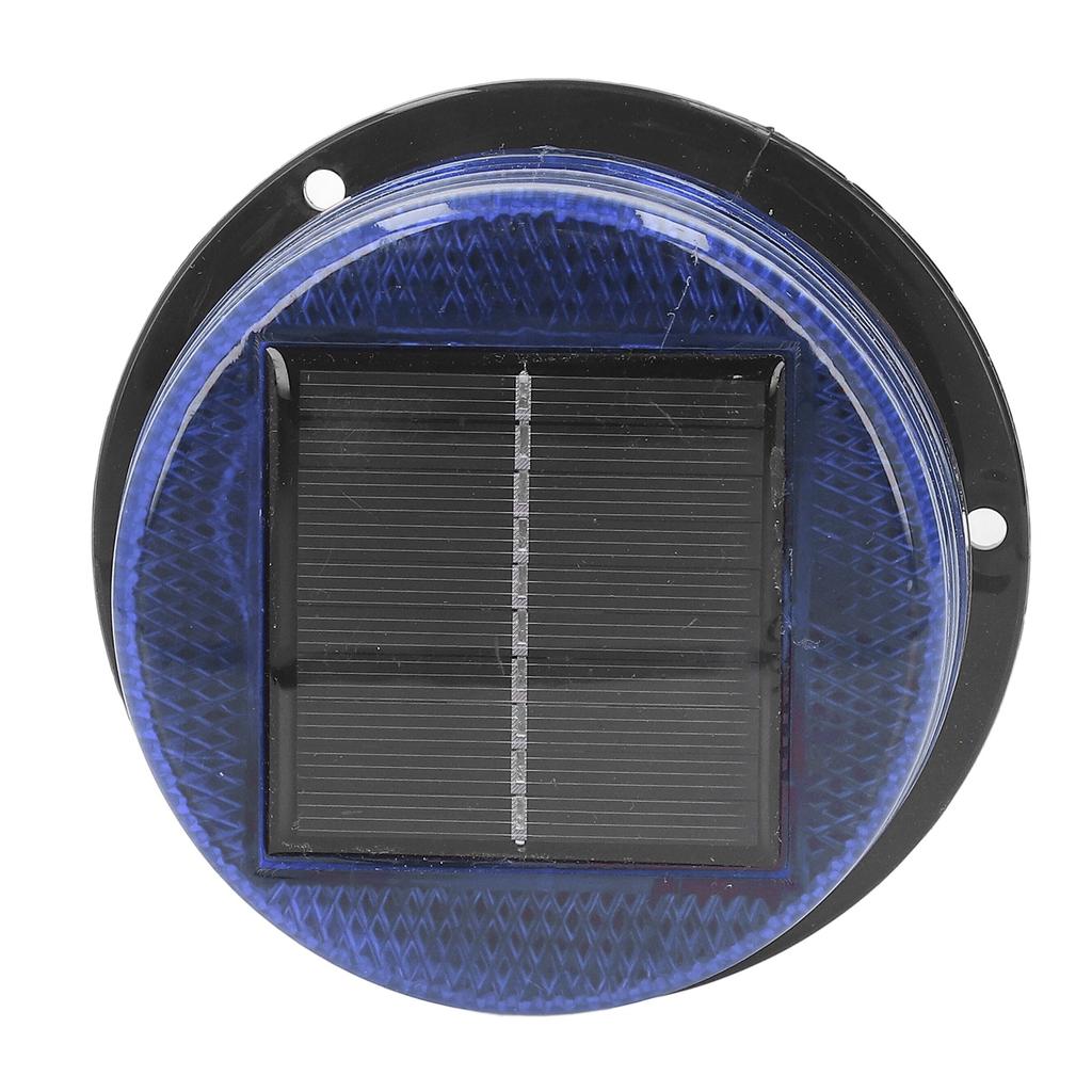 Solar Warning Strobe Light 8 High Brightness Bead Construction Road Warning Flash Lamp