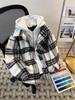 2024 American Style Plaid Hooded Cotton Jacket - Men's Autumn/Winter Two-Piece Coat