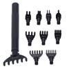 Leather Hole Punch 10 Punch Tips High Carbon Steel Wear Resistant Durable Belt Hole Puncher for