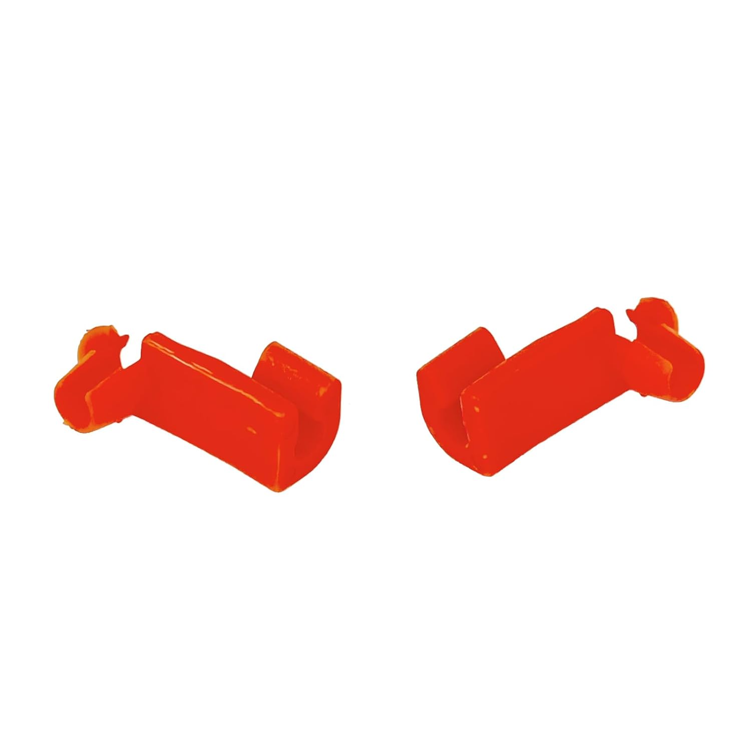 1 Pair Tailgate Handle Rod Clip, Left & Right Rod Retainer Clips Red Fits for Toyota Tundra 2007-2020, Replaces 69759-0C050, 69759-0C040