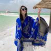 Retro Ethnic Style Large Comfortable Travel Shawl