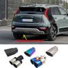 For Kia Niro SG2 2024 Stickers Cover Muffler Exterior Back End Pipe Dedicate Exhaust Tip Tail Outlet Ornament