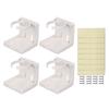 4PCS Foldable Cup Holder Adjustable Drink Mug Holder for RV Car Ship Vertical Or Wall Mounting