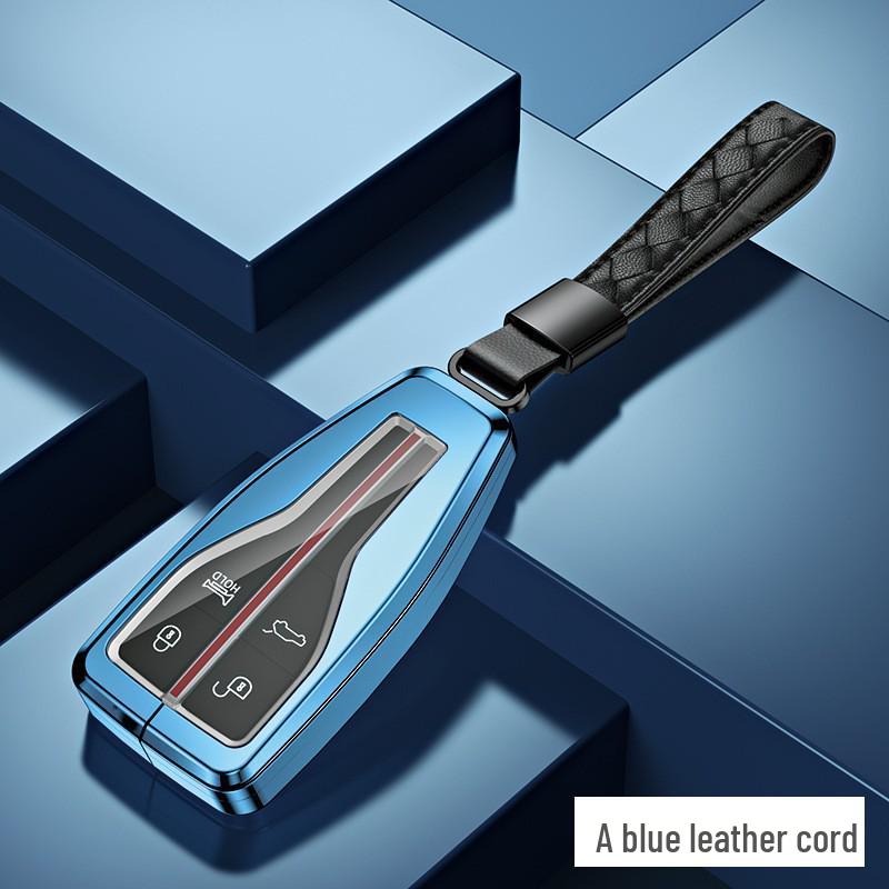 Premium Full Wrap Metal Key Case for Hongqi HS5, HS7, H9