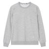 BUCKAROO Men'S Bias Ribbed Round T-Shirt Melange Grey