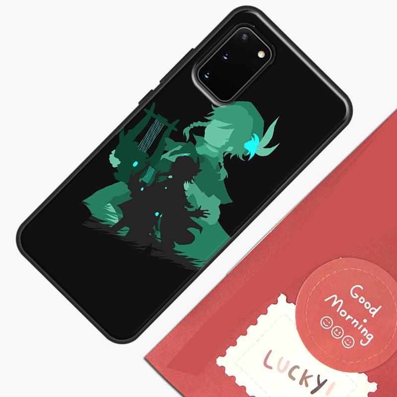 Genshin Impact Venti Phone Case For Samsung Galaxy S25 Ultra S20 S21 S22 S23 S24 Plus S9 S10 S24 FE Cover Shell