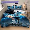Argentina Football Legend Print 3Pcs Bedding Setduvet Cover With 2 Bedropillowcase Home Birthday Gift