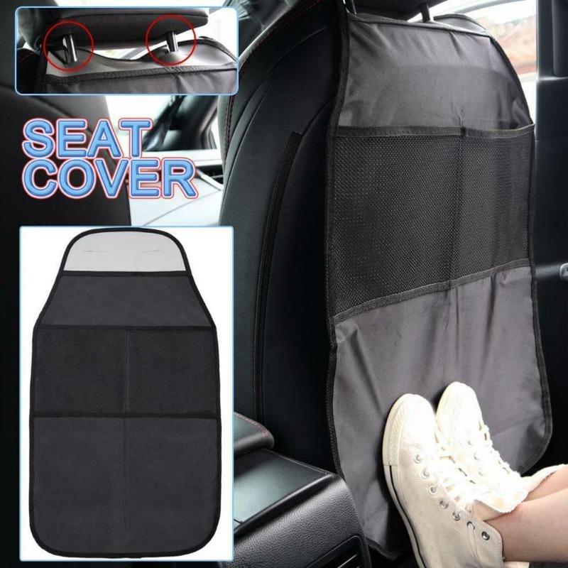 Car Seat Back Protector Cover Anti Mud Dirt Auto Seat Cover Anti Kick Mat Pad Seat Cover Car Storage Bags