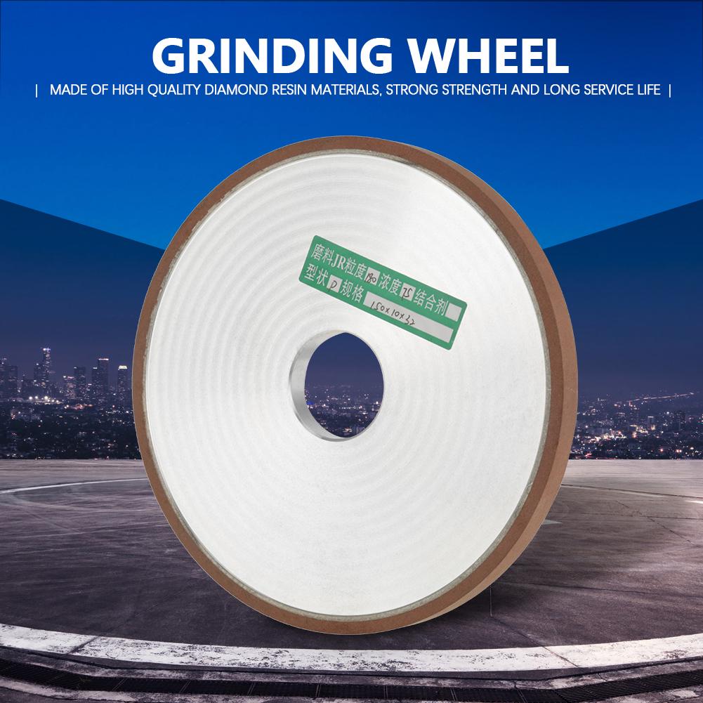1Pcs 150*32*10mm Diamond Resin Grinding Wheel Disc for Cutter Grinder Polishing Grit 180