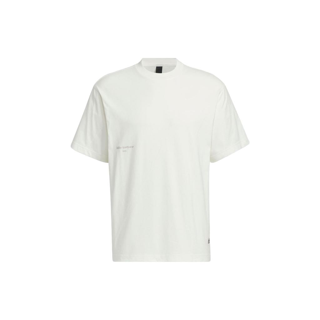 Adidas Sportswear Lounge Graphic Tee Unisex Tops Han-Jade-White IP4979