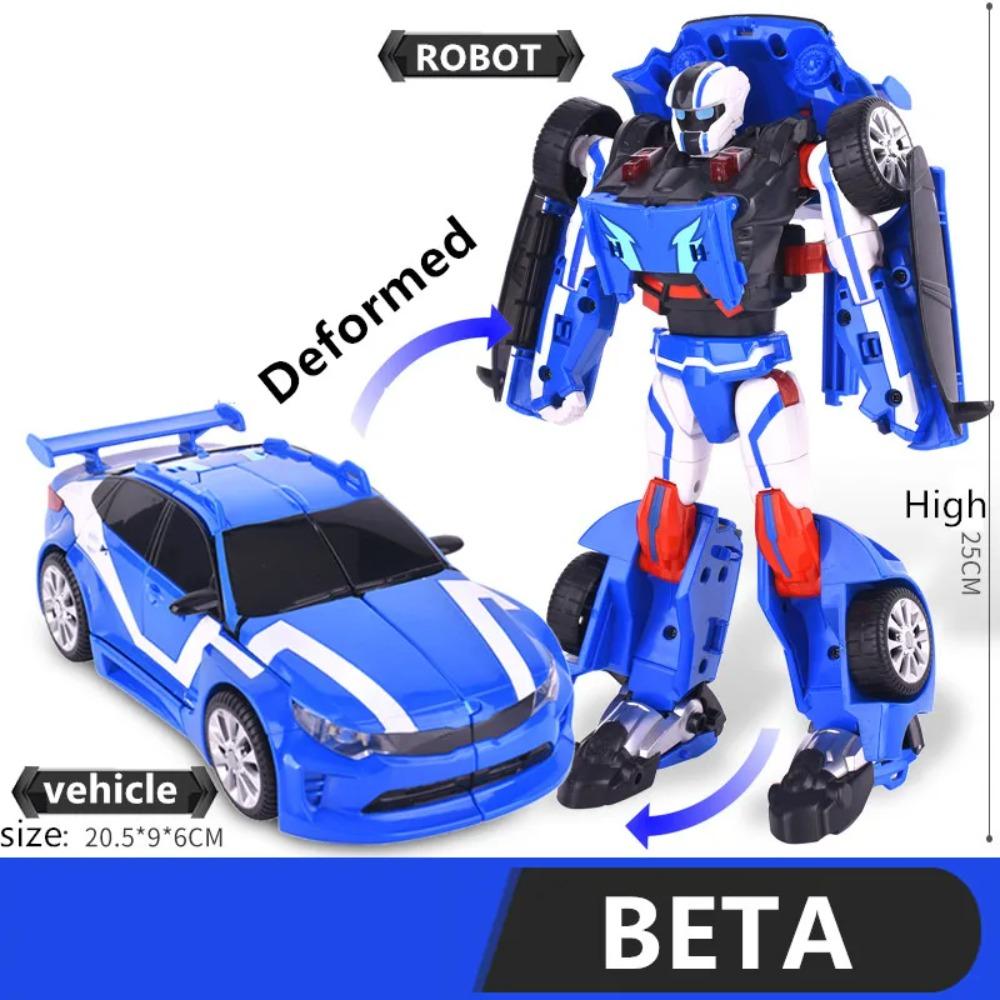 Original Tobot Deformation Robot 6 In 1 Transforming Car ALPHA  Action Figure Korea Anime Cartoon Brothers Warrior MAGMA Toys