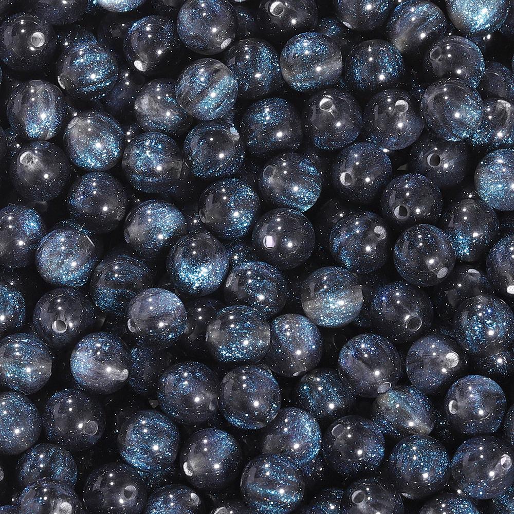10/20pcs/Lot 10mm Colorful Resin Round Shape Loose Spacer Beads For Jewelry Making DIY Charms Bracelet Necklace Accessories