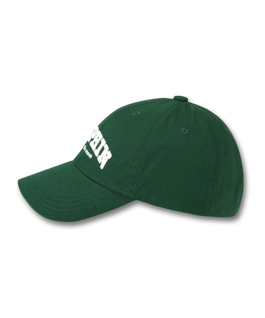 DOLPHIN WAVE APPAREL Dolphin Authentic Logo Ball Cap Deep Green