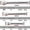 Telescopic Multi-Size Quick-Release Ratchet Wrench (1/4, 1/2, 3/8)