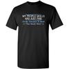 My People Skills Are Fine Humor Graphic Sarcasm Funny T Shirt