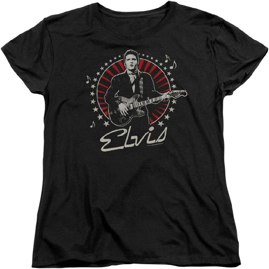 ELVIS PRESLEY - Womens Stars T-Shirt XXXXXL