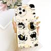 Fashion Painting Phone Case For Infinix Note 12 Pro 12 G96 12i Note12 2023 VIP Funda Soft Silicone Bow Pattern Cartoon Cat Cover