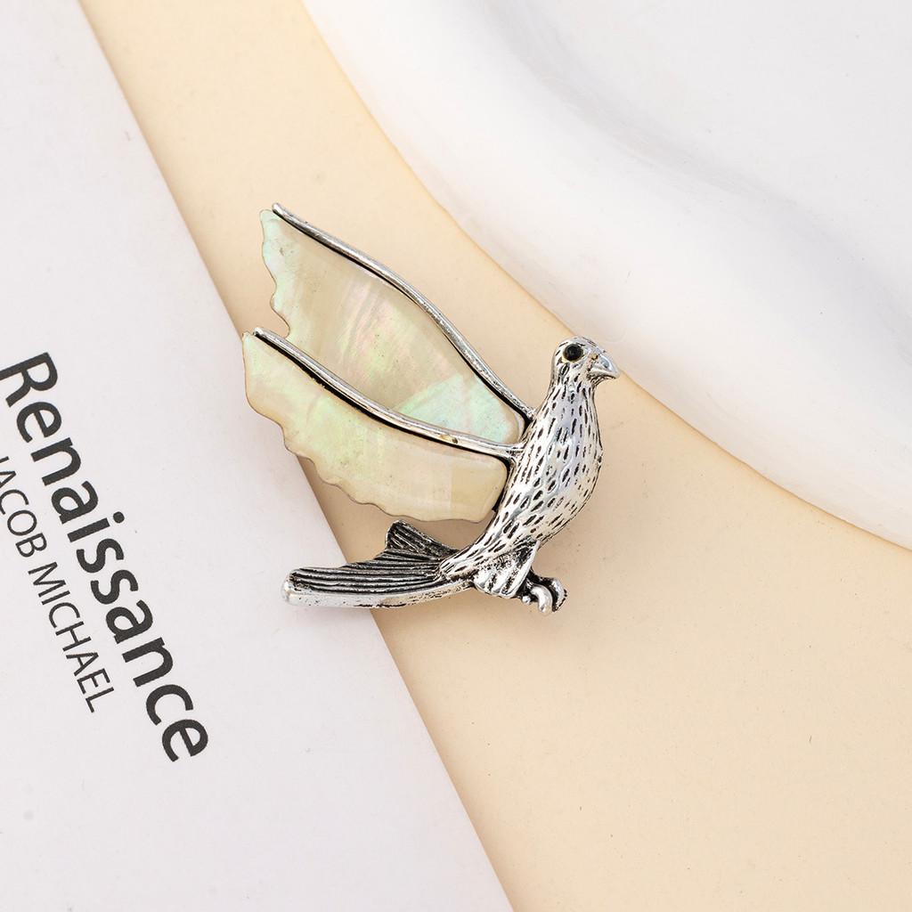 Animal Shell Brooch Pin With Twoway Wear For Women And Men