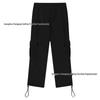 2024 Boys' European & American Multi-Pocket Drawstring Cargo Sweatpants for Middle & Big Kids