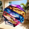 Parapluie Automatique Ouverture Fermeture Impression Demon Slayer, Parapluie Pliable Portable, pour les Trajets Extérieurs, les Voyages en Camping, Cadeau d'Anniversaire Idéal