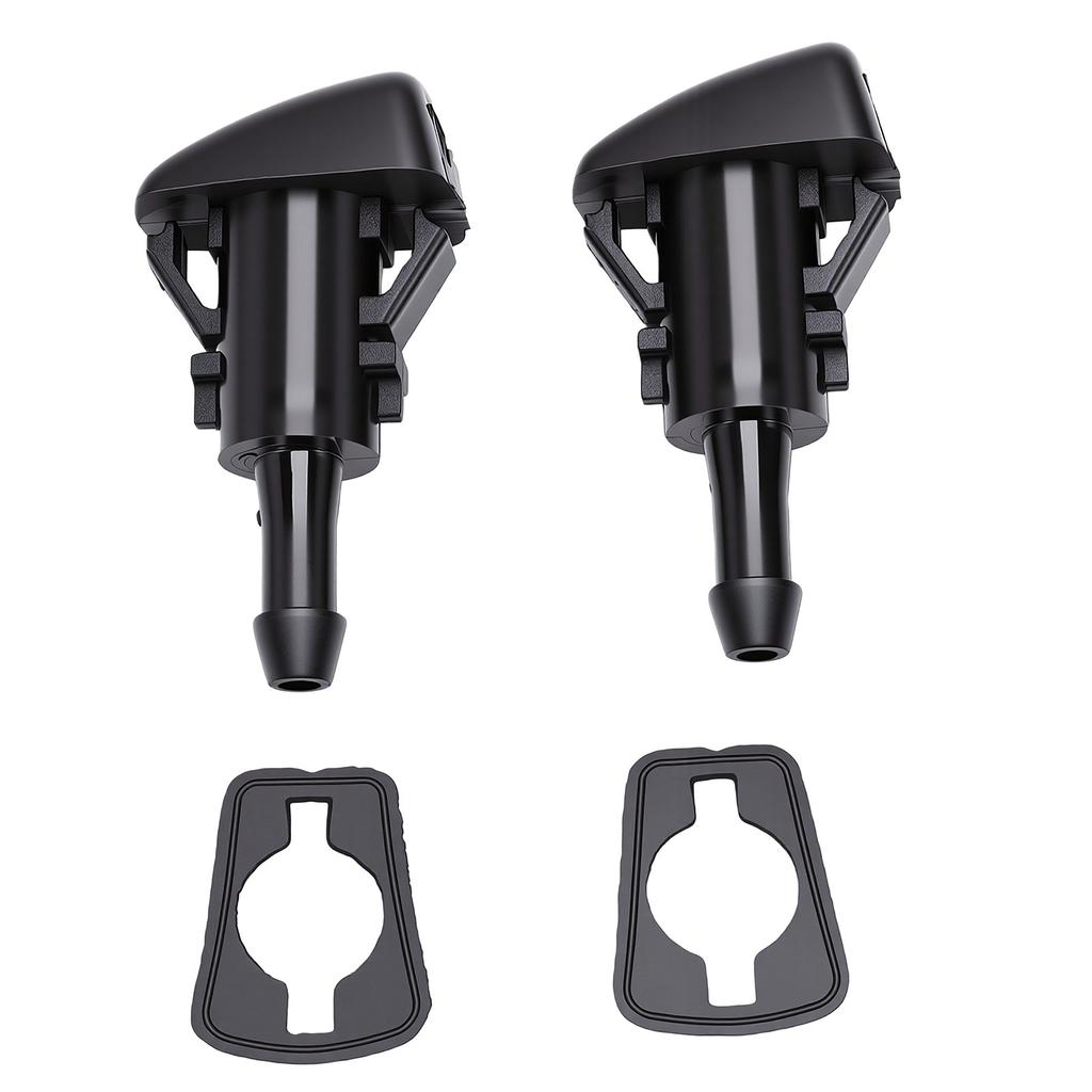 Windshield Washer Nozzle Kit Replacement For RAM 1500 2500 3500 PICKUP 5160308AA Windshield Wiper Jet Washer Nozzle