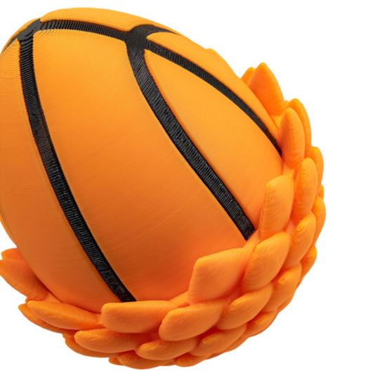 3D Printed Dragon Egg with Flexible Dragon Inside Sports Ball Surprise Dragon Egg Fidget Toy Twist Open Articulated Animal Stress Relief Gift for