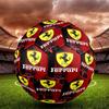 Ferrari Print Size 5 Soccer Ball, Standard Match Football for Sports Game and Team Practice, Ideal Gift for Soccer Fans