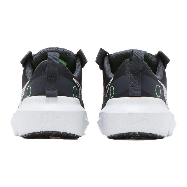 Nike Scarpe da ginnastica per bambini Crater Impact GS Black Chrome Grigio Fumo Scuro Verde-Strike DB3551-002