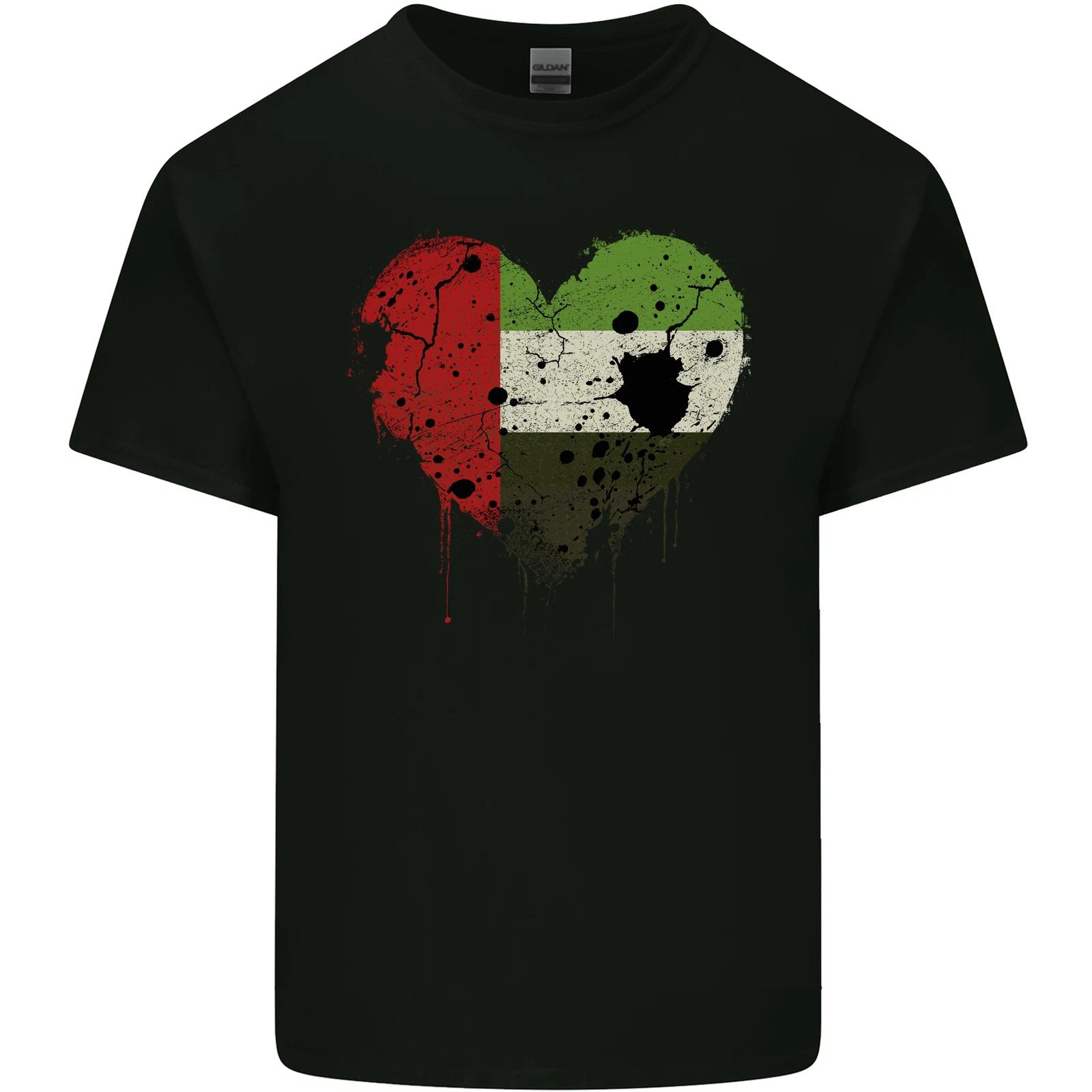 Love UAE Flag Day Emirati Day Football Kids T-Shirt Childrens L