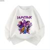 Hip Hop Rundhals Saja Jungen Hoodie Manga Kinder Kpop Dämonenjäger Kinder Sweatshirt Tiger Harajuku Kapuzenpulli für Jungen Mädchen
