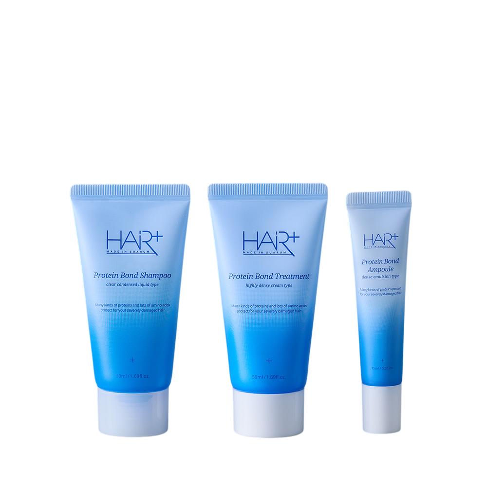 Набор для пробного использования Hair Plus Protein Bond для волос, уход за волосами, корейский 1 Set