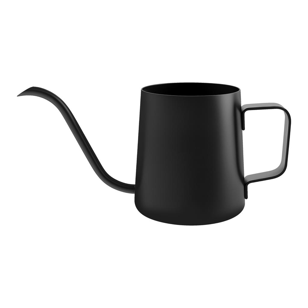 Kleine Gießkanne (350 ml) für Zimmerpflanzen, rostfreier Edelstahl 304 mit ergonomischem Griff