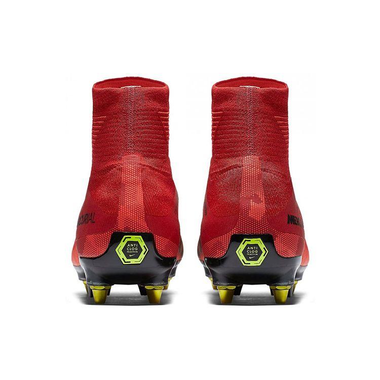 Nike Mercurial Superfly 5 SG Pro AC Bright Crimson University Red Pánské kopačky Bílá Hyper-Crimson 889286-616