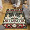 1Pc Christmas Nutcracker Tradition Rug Office Carpet Indoor Outdoor Doormat Nonslip Soft And Comfortable Living Room Christmas Halloween Gift D91812