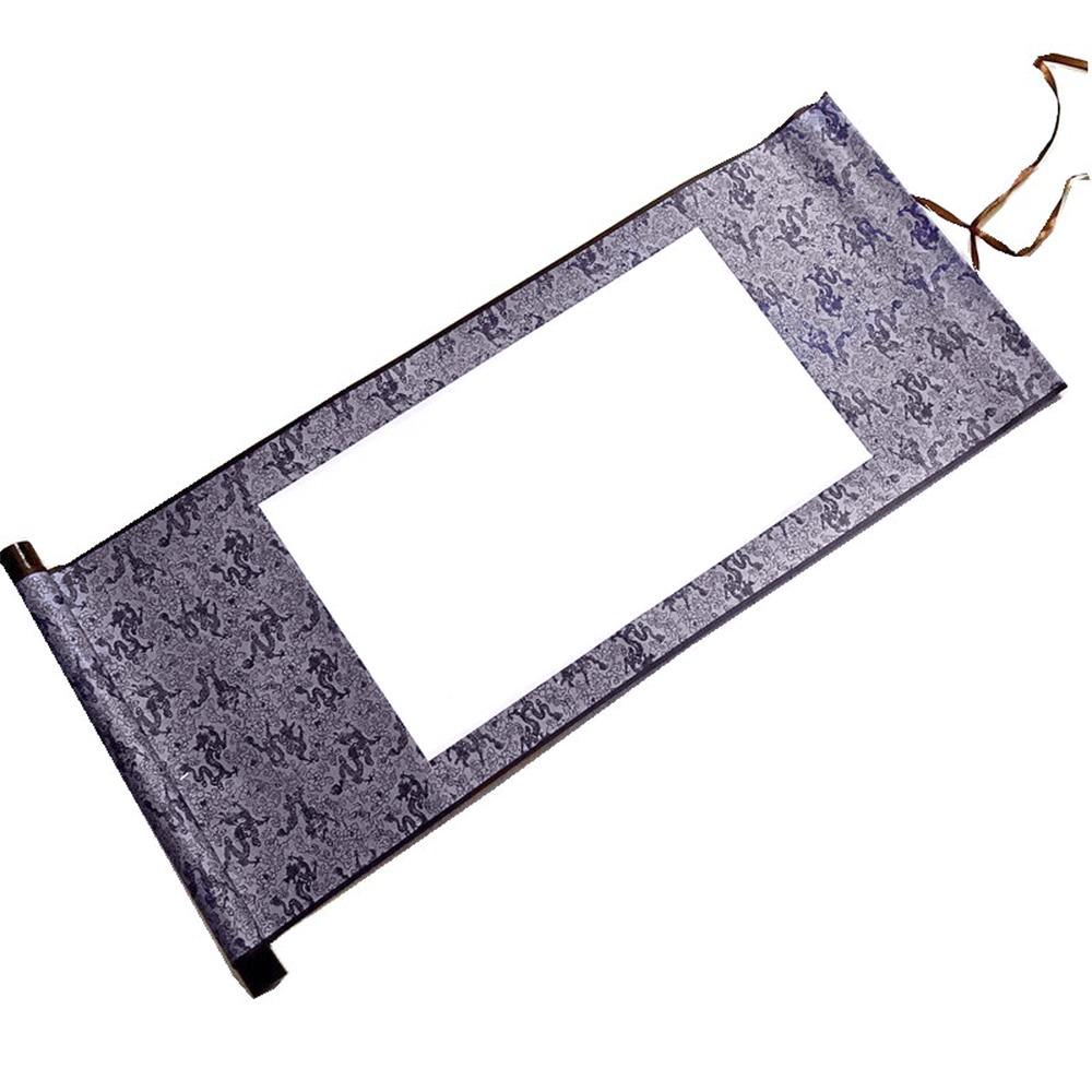 

Поделки Рисовая бумага Пустой Подвесной свиток Холст для рисования Свитки Каллиграфия Монтаж Живописный свиток B